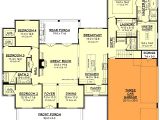 House Plans with 3 Car Garage and Bonus Room Modern Farmhouse Plan with Bonus Room 51754hz