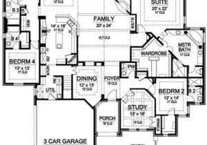 House Plans with 3 Car Garage and Bonus Room Plan 36226tx One Story Luxury with Bonus Room Above