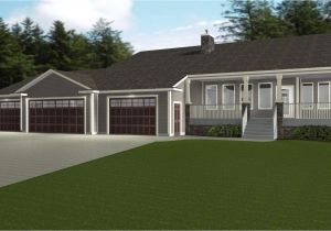 House Plans with attached 4 Car Garage House Plans with Garage attached by Breezeway Bungalow