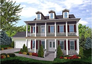 House Plans with Balcony On Second Floor Second Floor Balcony House Plan Hunters