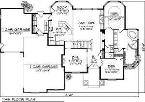 House Plans with Bay Windows Bay Windows Throughout European Accented Home Plan
