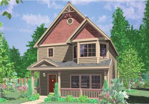 House Plans with Bay Windows Victorian Narrow Lot House Plan Front Bay Window