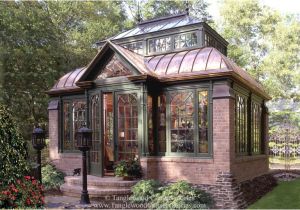 House Plans with Conservatory Stone Brick Custom Conservatory Designed by Tanglewood