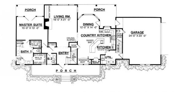 House Plans with Country Kitchens the Country Kitchen 8205 3 Bedrooms and 2 Baths the