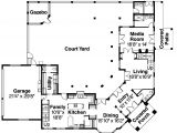 House Plans with Courtyards In Center Center Courtyard House Plans Homedesignpictures House