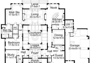 House Plans with Courtyards In Center House Plans with Courtyards Smalltowndjs Com
