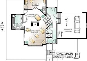 House Plans with Double Sided Fireplace House Plan W2433 Detail From Drummondhouseplans Com