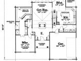 House Plans with Double Sided Fireplace Log Style House Plan 3 Beds 2 50 Baths 2516 Sq Ft Plan