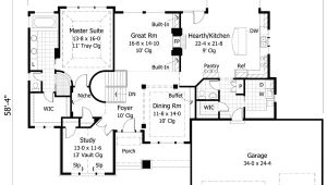 House Plans with Double Sided Fireplace Two Sided Fireplace Design 14355rk Architectural
