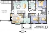House Plans with Foyer Entrance House Plan W3230 Detail From Drummondhouseplans Com