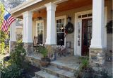 House Plans with Front Porch Columns Plan 29838rl Rustic Appeal with Country Front Porch