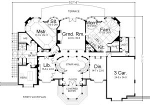 House Plans with Grand Staircase Masterpiece with Dual Grand Staircases 12080jl
