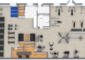 House Plans with Gymnasium Gym Floor Plan Roomsketcher