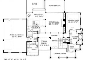 House Plans with Large Mud Rooms Houseplans Com Bungalow Craftsman Main Floor Plan Plan