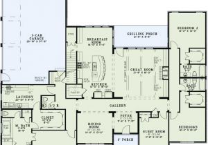 House Plans with Laundry Room attached to Master Bedroom 3400 Sq Ft Ranch Laundry by Master Favorite Floor Plans