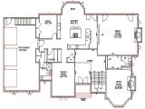 House Plans with Open Floor Plan and Walkout Basement Lake Home Floor Plans Lake House Plans Walkout Basement