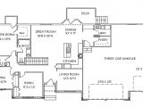 House Plans with Open Floor Plan and Walkout Basement Single Story Open Floor Plans Ranch House Floor Plans with