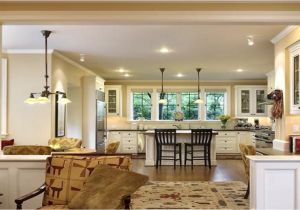 House Plans with Open Kitchen and Living Room Open Plan Kitchen Living Room Small Space
