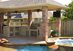 House Plans with Outdoor Kitchen and Pool Awesome Home Outdoor Kitchen with Pool Bistrodre Porch