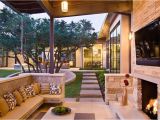 House Plans with Outdoor Living Space Family Home with Outdoor Living Room and Pool