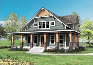 House Plans with Porch All Around Craftsman with Wrap Around Porch 500015vv 2nd Floor