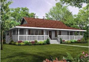 House Plans with Porches All Around House Plans with Porches All the Way Around Cottage
