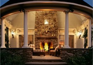 House Plans with Porches and Fireplaces On the Drawing Board 6 Outdoor Fireplaces
