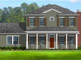 House Plans with Porches On Front and Back Colonial with Front and Back Porches 82099ka