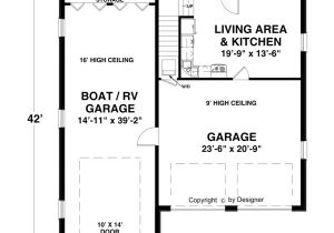 House Plans with Rv Storage Boat Rv Garage 3068 1 Bedroom and 1 5 Baths the House