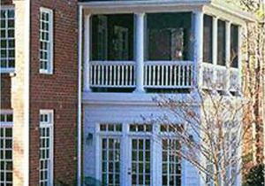 House Plans with Screened Porches and Sunrooms Porch Upper Screened In Lower Sunroom Decks Patios