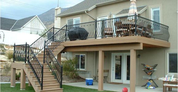 House Plans with Second Story Porch Second Story Decks Utah Deck Experts House Plans 79952