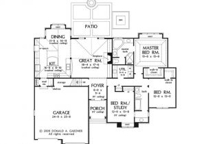 House Plans with Separate Kitchen Small House with Big Rooms Semi Open Plan Kitchen