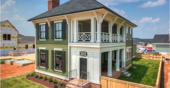 House Plans with Side Porch Charleston Style Home with Double Porch and Brick