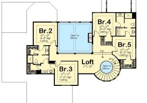 House Plans with Spiral Staircase Plan 62493dj Spiral Stair Elegance
