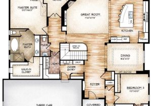 House Plans with Unfinished Basement sopris Homes Edwards Floor Plan 2 650 Sq Ft 1 Story
