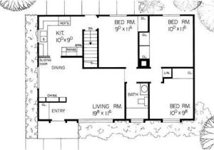 House Plans with Unfinished Basement This is A Cute Ranch Style House Plan with An Unfinished