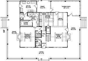 House Plans with Wrap Around Porch and Open Floor Plan Complete Wrap Around Porch 58304sv Architectural