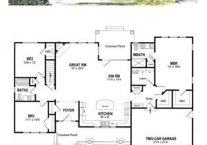 House Plans without Basements Open Ranch Floor Plans with Basement Home Desain 2018