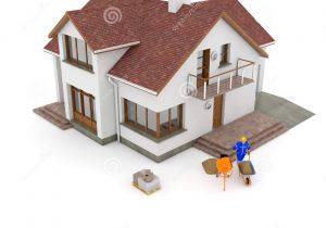 House Renovation Plans Free 3d Building Renovation Stock Illustration Image Of