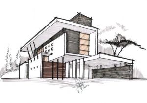 House Sketches Home Plans Image Result for Contemporary House Design Exterior Sketch
