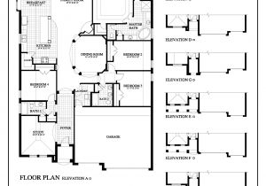 Houston Home Builders Floor Plans Plan 2871 Saratoga Homes Houston