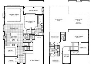 Houston Home Builders Floor Plans Plan 3419 Saratoga Homes Houston