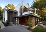 Houzz Modern Homes Plans Harris Back Exterior