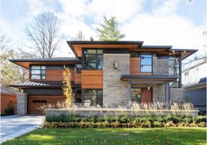Houzz Modern Homes Plans Overhang Contemporary Exterior toronto by David