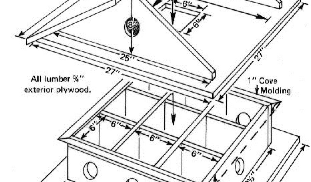 Hummingbird House Plans Free Purple Martin Bird House Plans One
