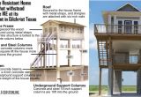 Hurricane Proof Home Plans Hurricane Resistant Homes On the Texas Coast Survive