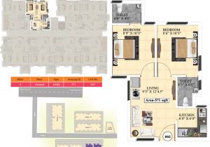 Ideal Homes Floor Plans 571 Sq Ft 2 Bhk 2t Apartment for Sale In Vijay Raja Ideal