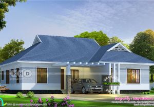 In Ground Homes Plans 4 Bedroom Single Storied Colonial Home Design Kerala