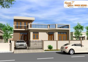 In Ground Homes Plans Apnaghar House Design Complete Architectural solution