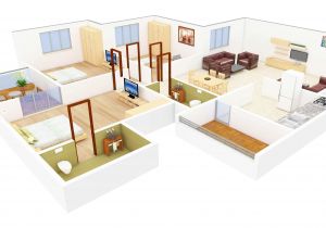 Indian Home Design 3d Plans 3d Floor Plans now foresee Your Dream Home Netgains